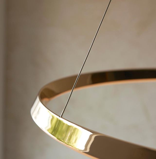 Staten Gold Ring Pendant