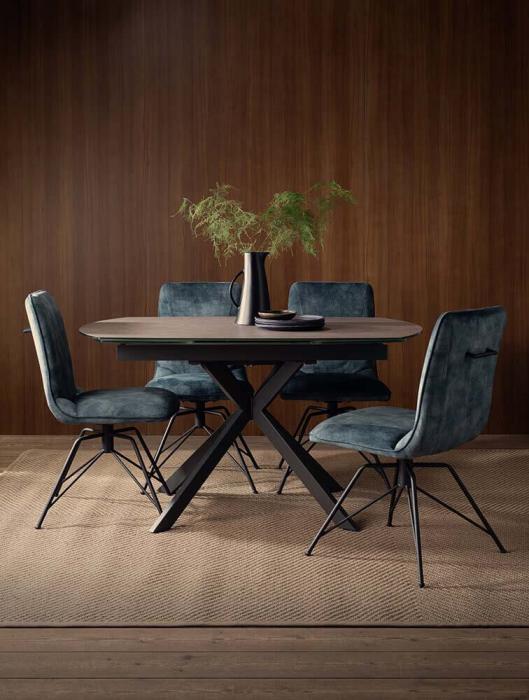 Lola Dining Chair Teal - Pair