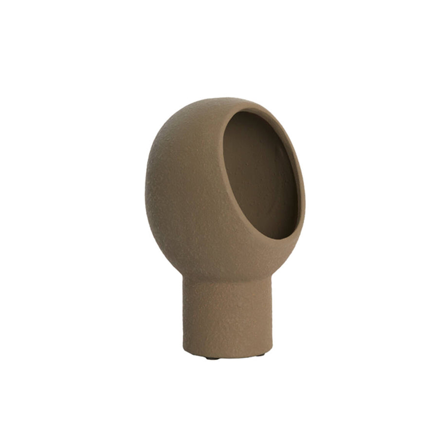 Geo Table Lamp Dark Brown
