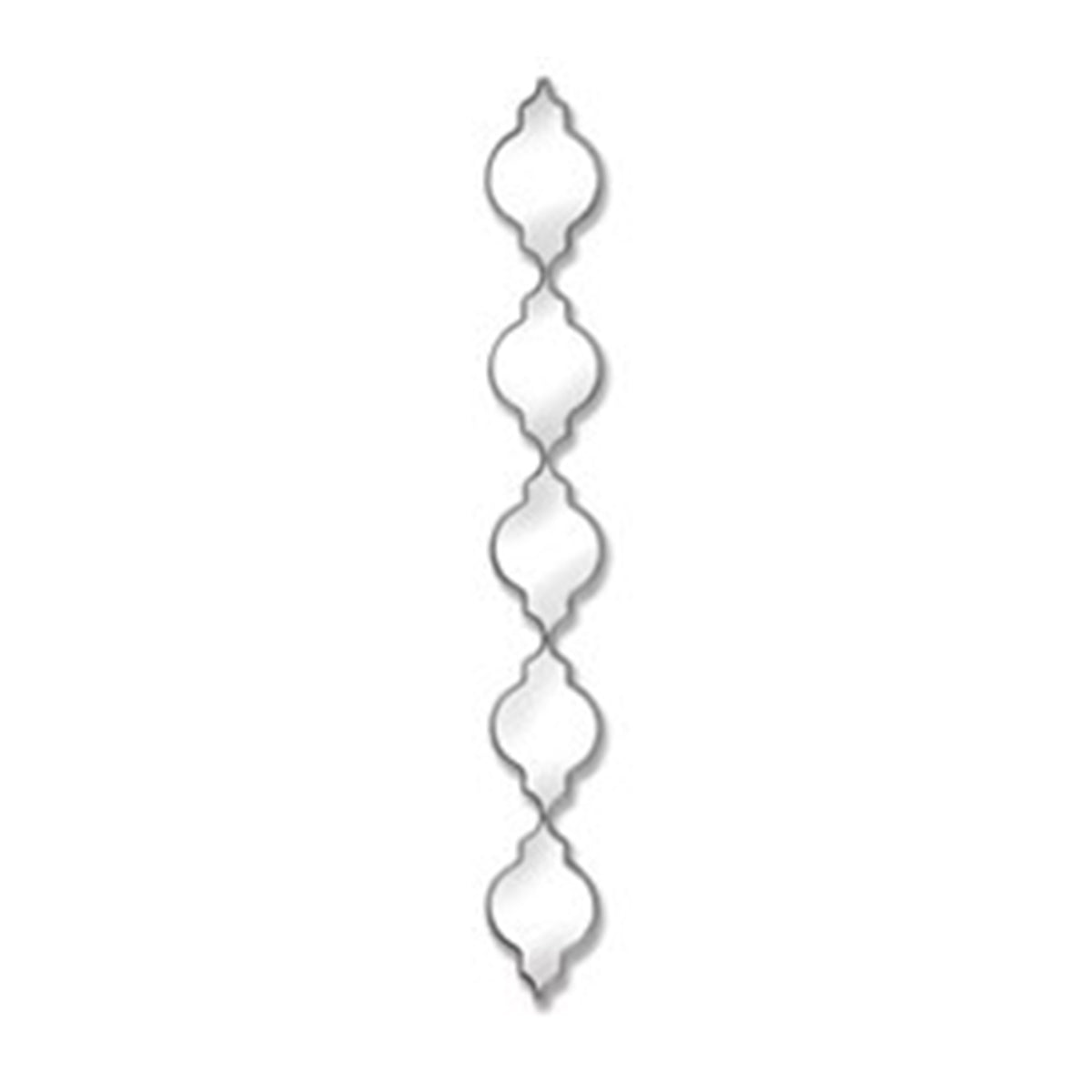 Mossel Silver Quarterfoil Mirror