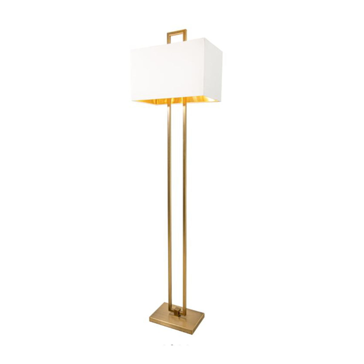 Lampe sur pied Danby au fini laiton antique