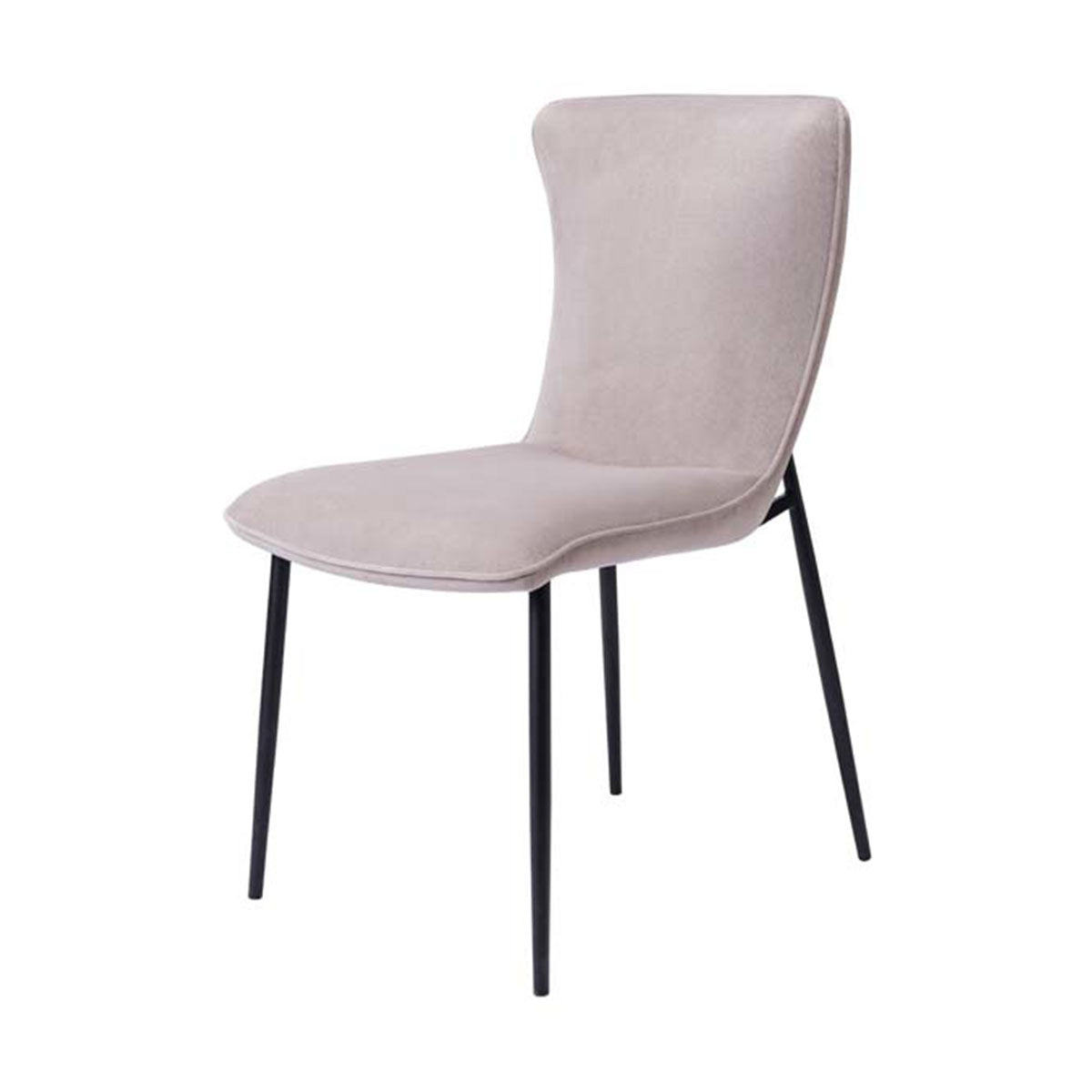 Ella Velvet Dining Chair Grey