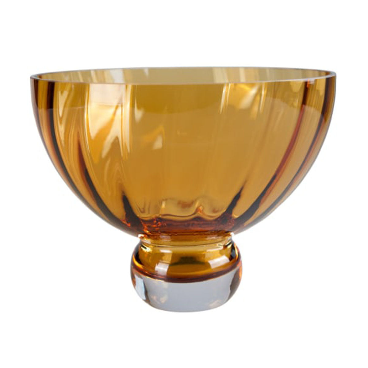 Bol En Cristal Ambre