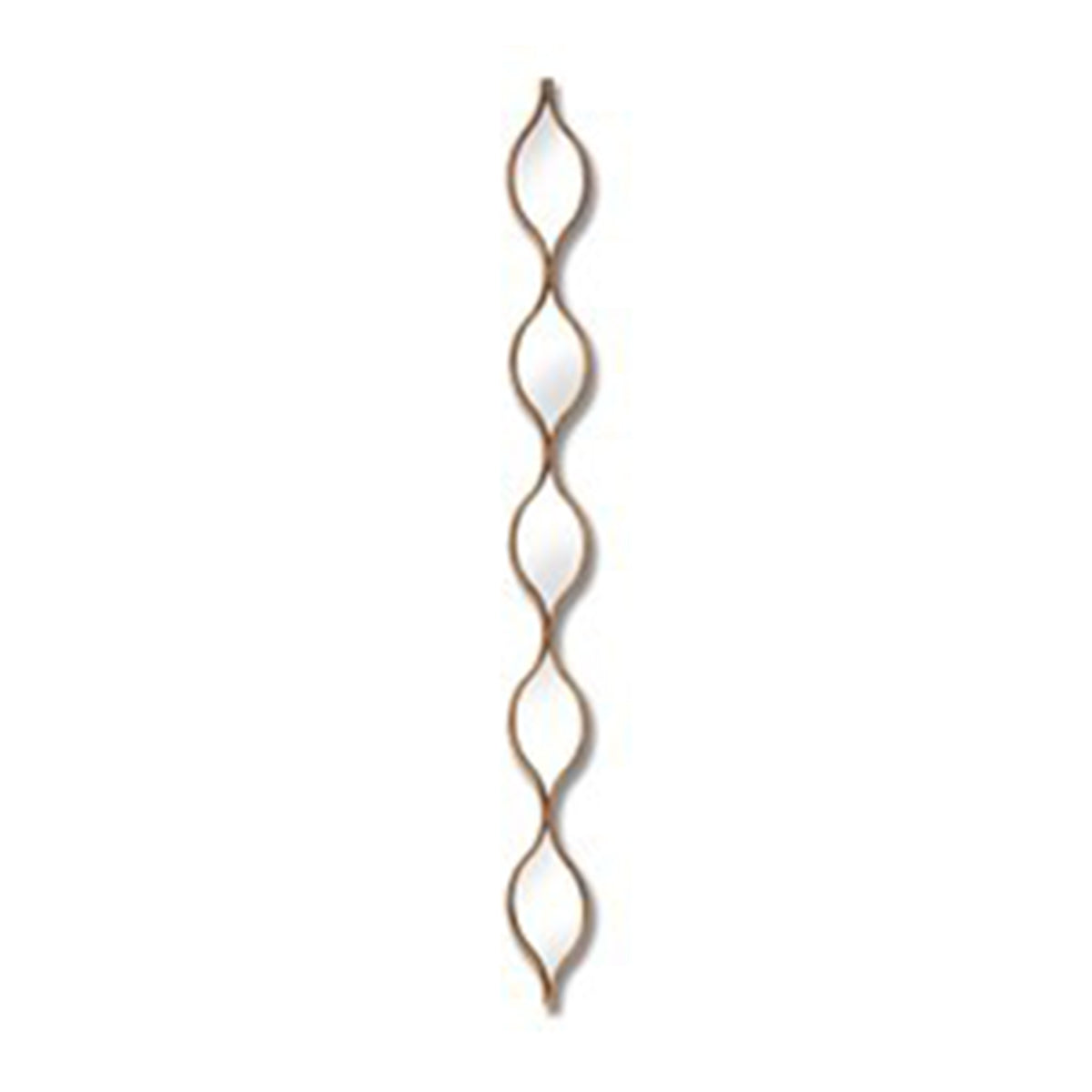 Mossel Hanging Gold Mirror Stream