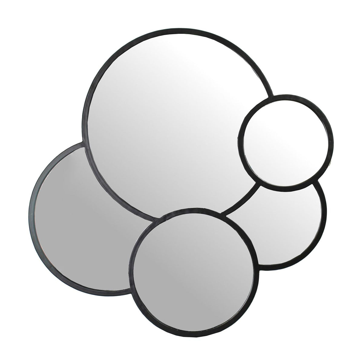 Pretoria Metal Bubble Mirror