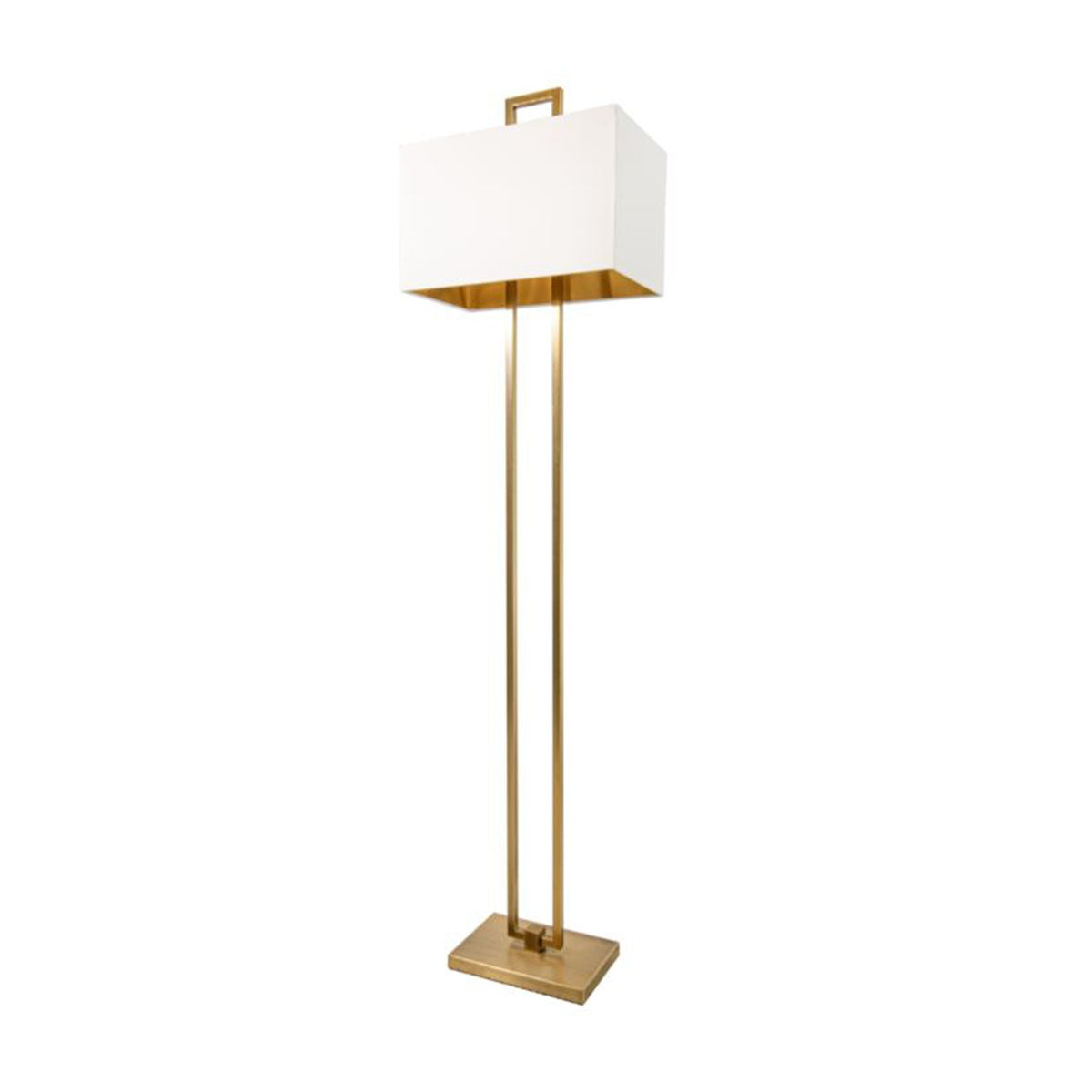 Lampe sur pied Danby au fini laiton antique
