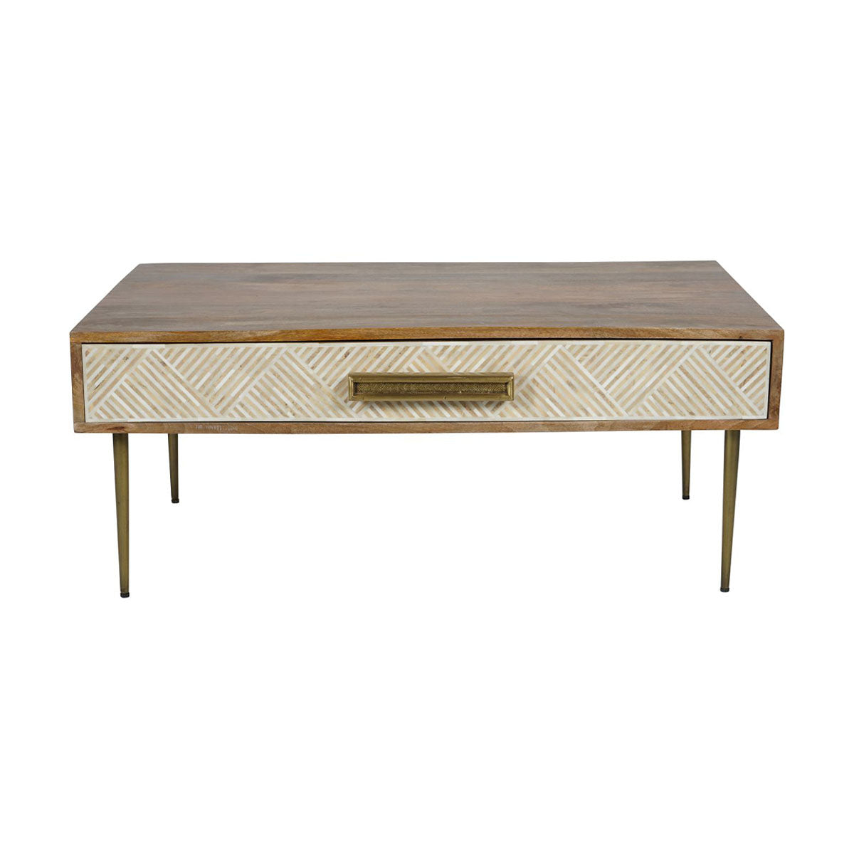 Linden Bone and Mango wood Coffee Table