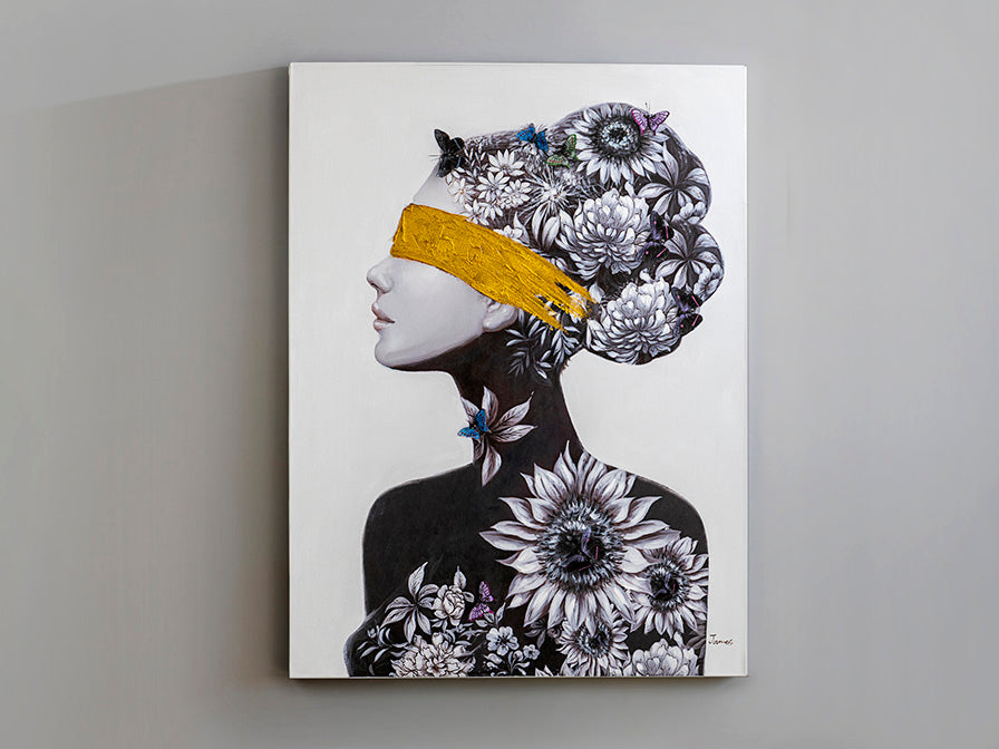 "Profile II" Painting