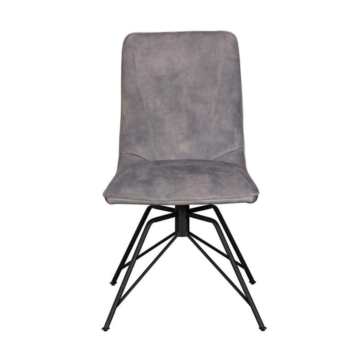 Chaise de salle à manger Lola Grise - Paire