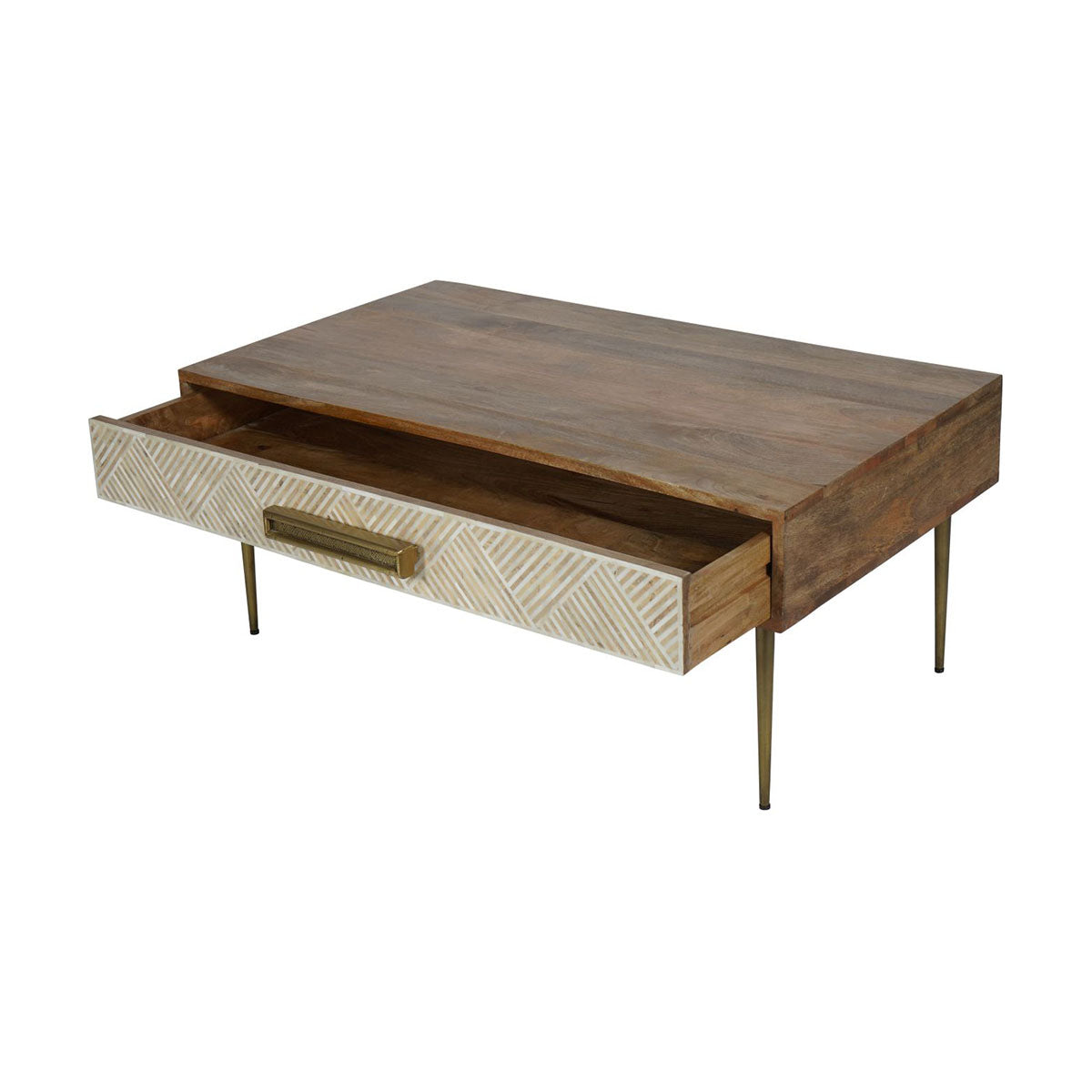 Linden Bone and Mango wood Coffee Table