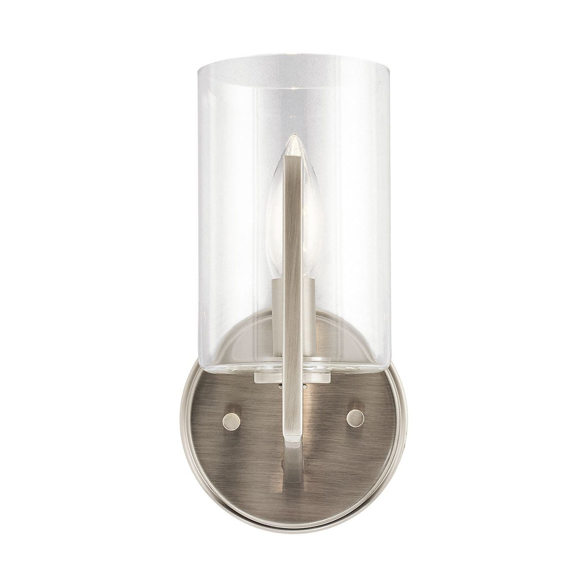 Single Wall Light in Classic Pewter Finish