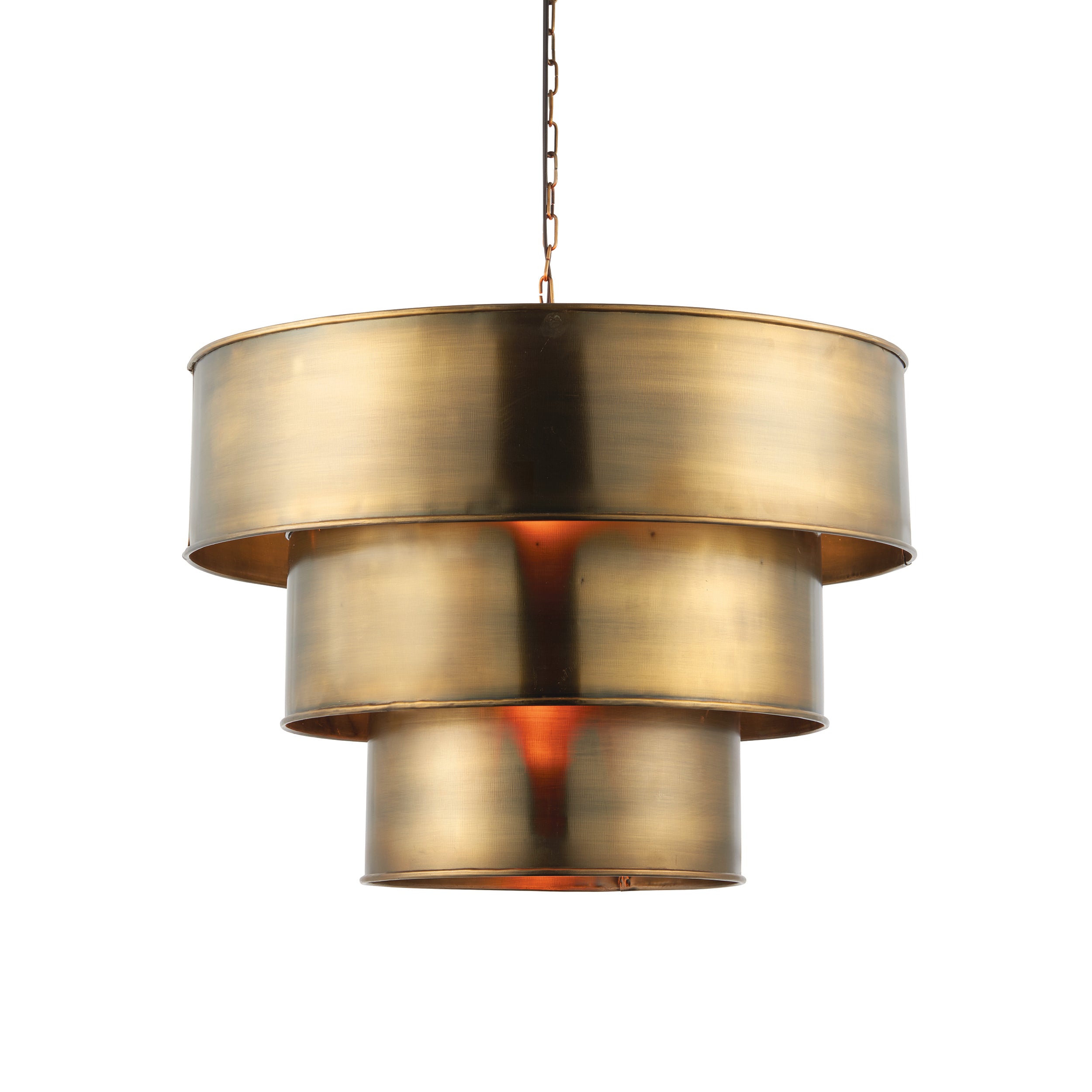3 Tier Brass Plate Light