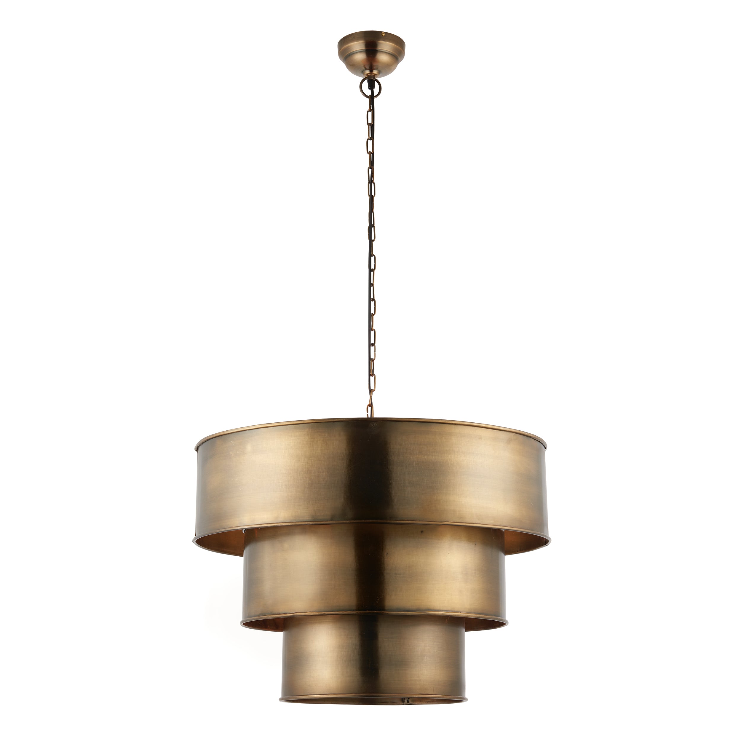 3 Tier Brass Plate Light