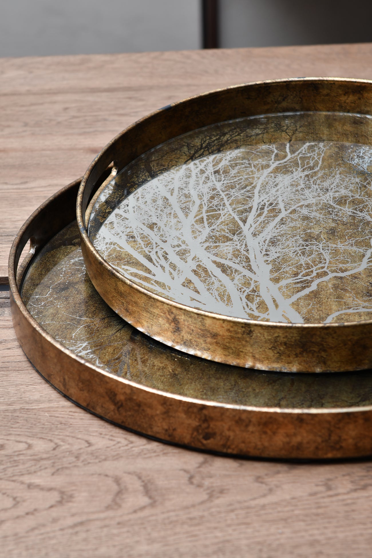 Vienna Antique Gold Tree Tray