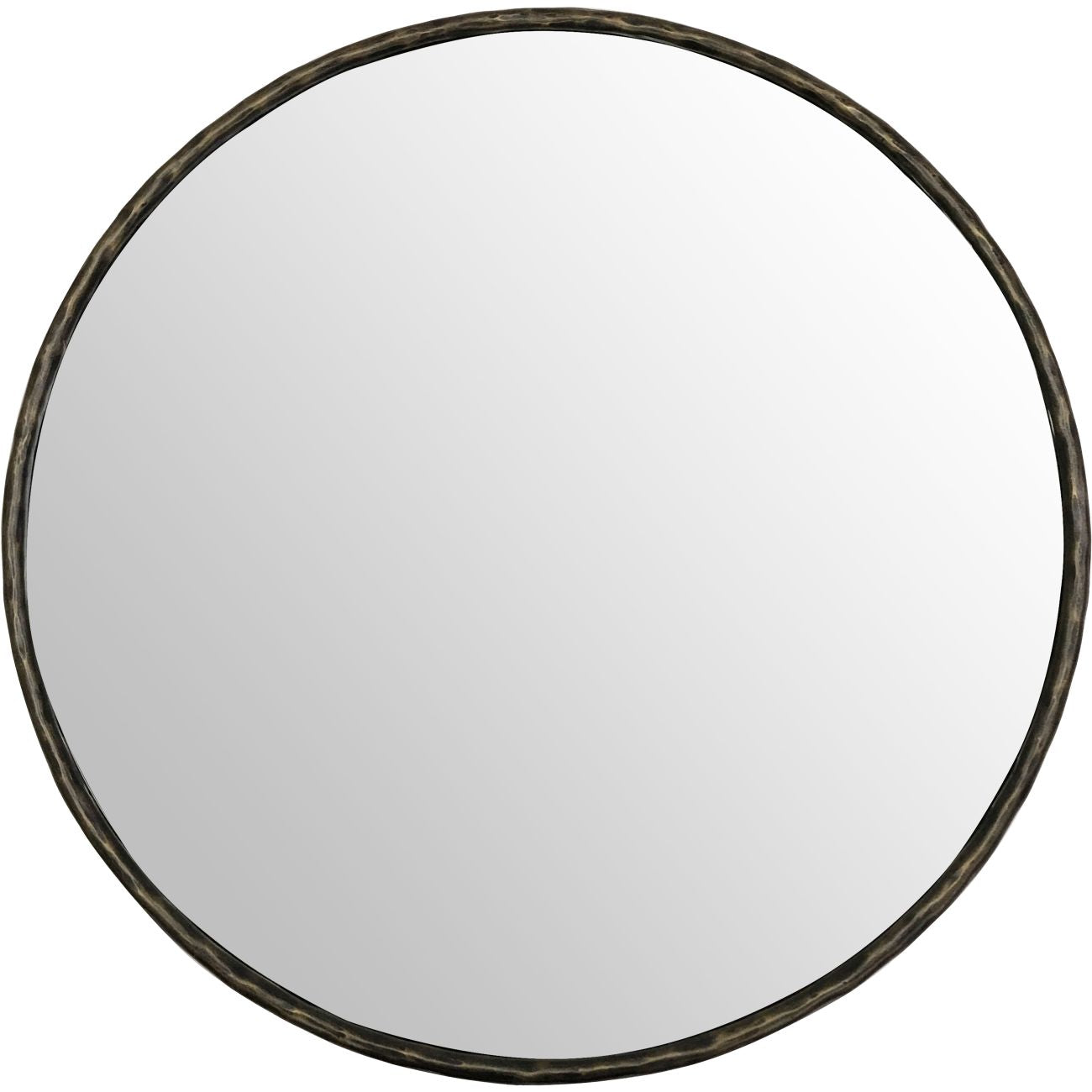 Patterdale Round Mirror Dark Bronze Finish