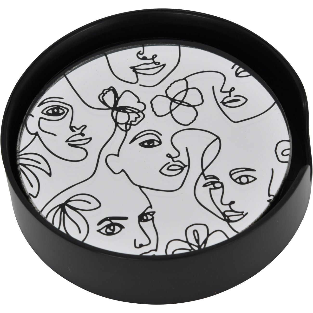 Linework Set of 4 Coasters