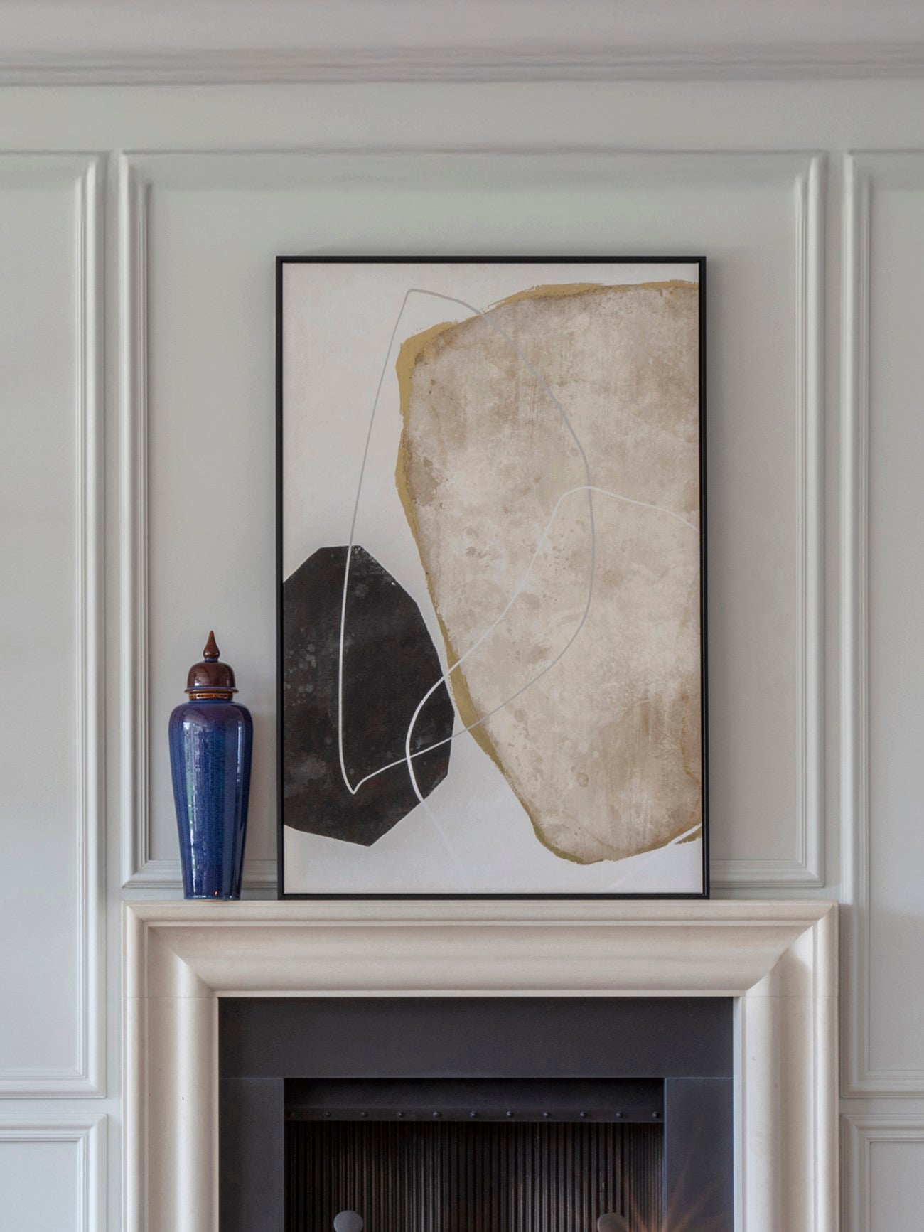 Framed Abstract Canvas