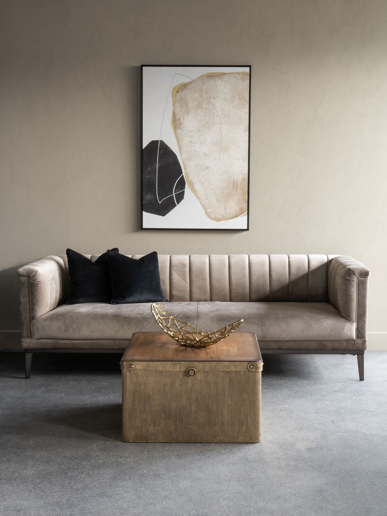 Framed Abstract Canvas