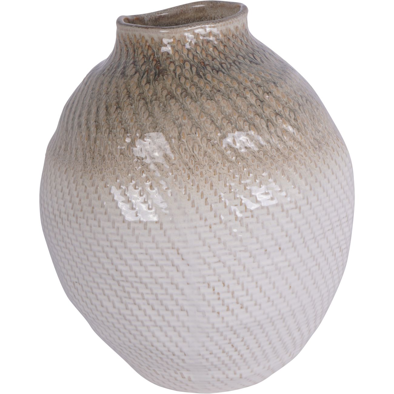 Ceramic Woven Vase Large