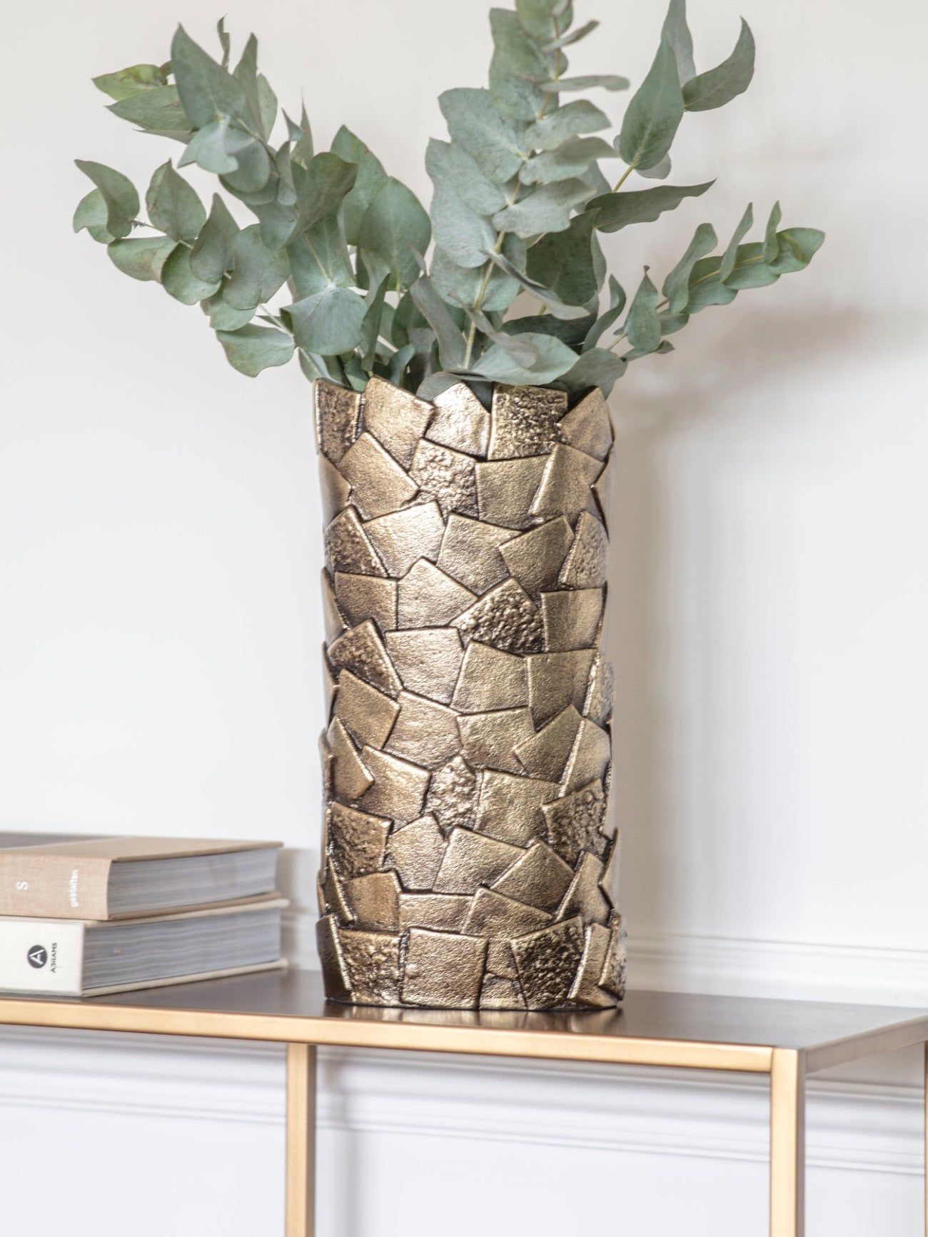 Montrose Cast Aluminium Decorative Vase 36cm