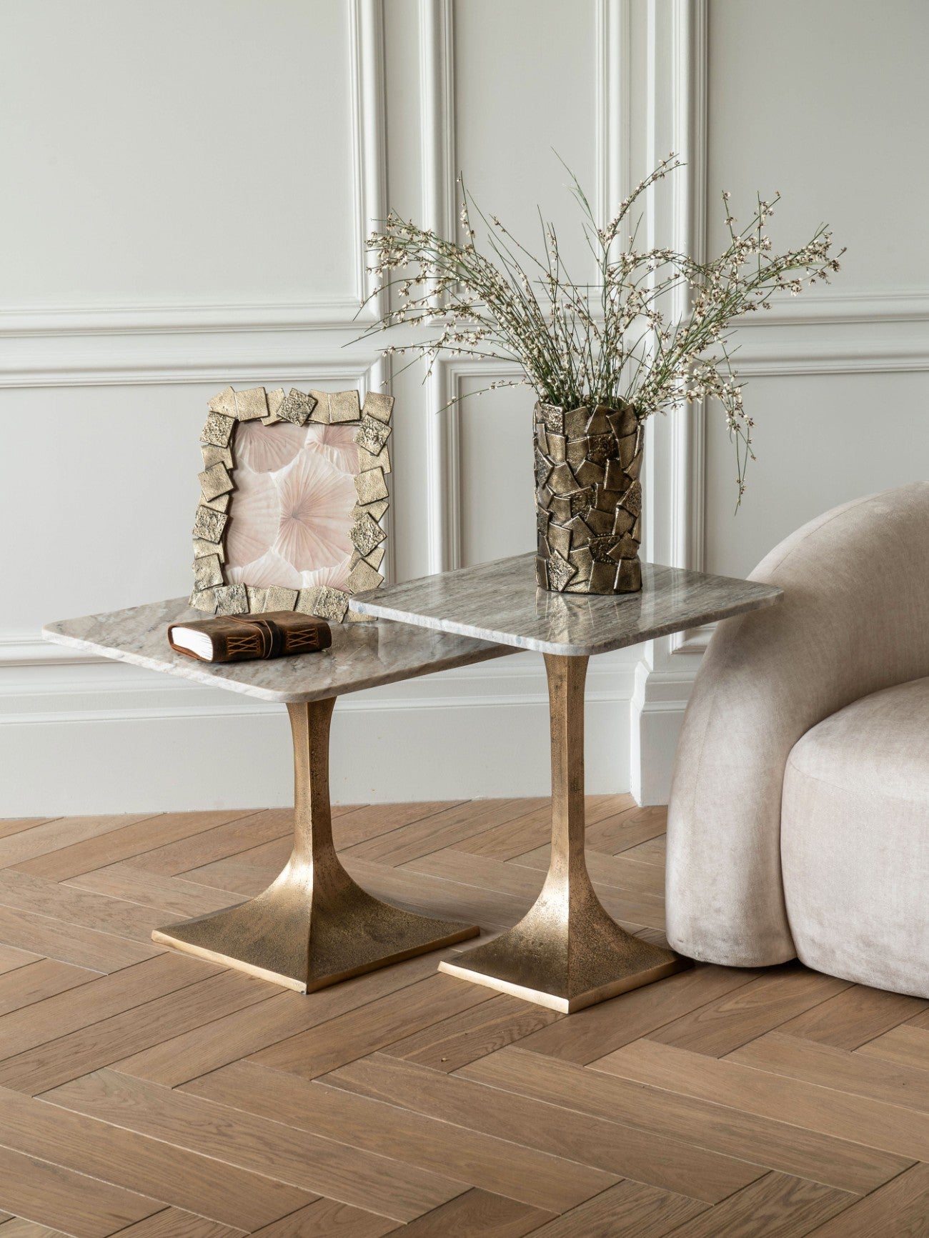 Montrose Cast Aluminium Decorative Vase 25cm