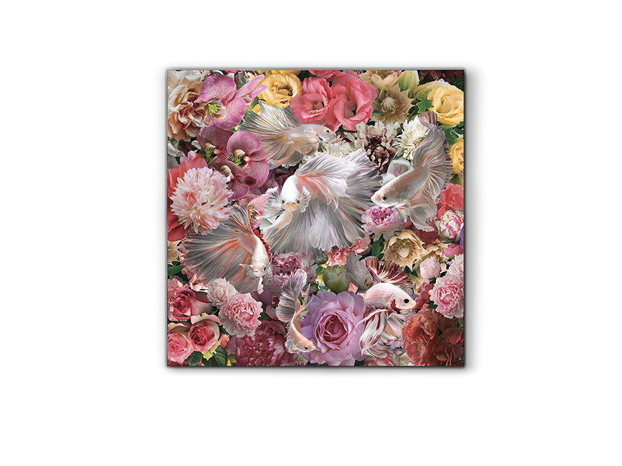 "Floral Betta" Printed Photography