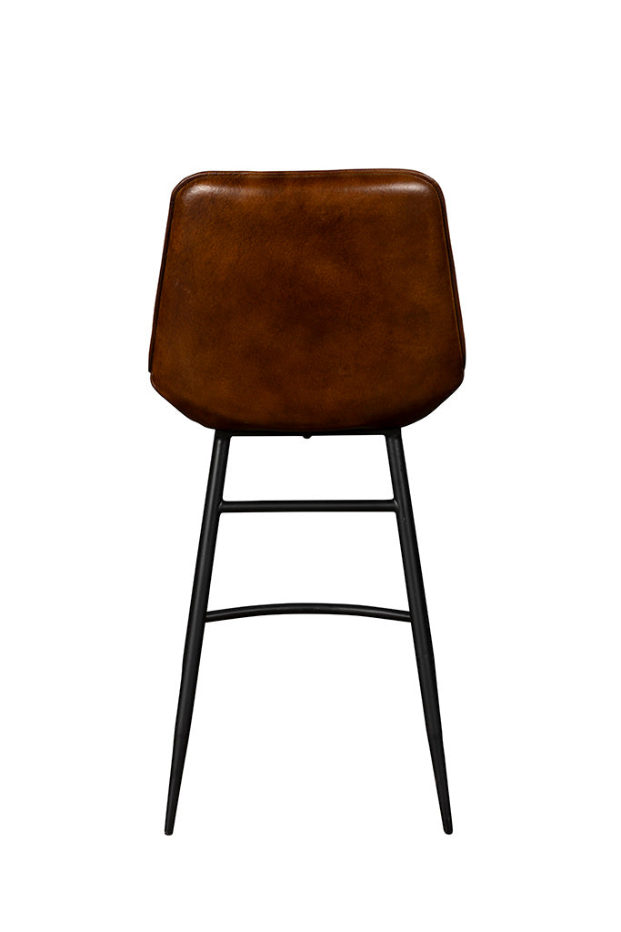 Buff Umber Bar Stool - Pair