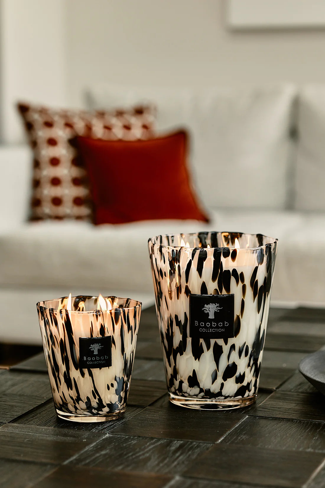 BAOBAB COLLECTION Bougie Perles Noires