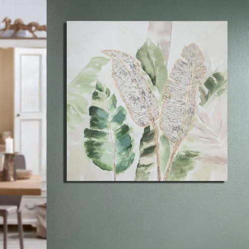 Forest Leaves Canvas