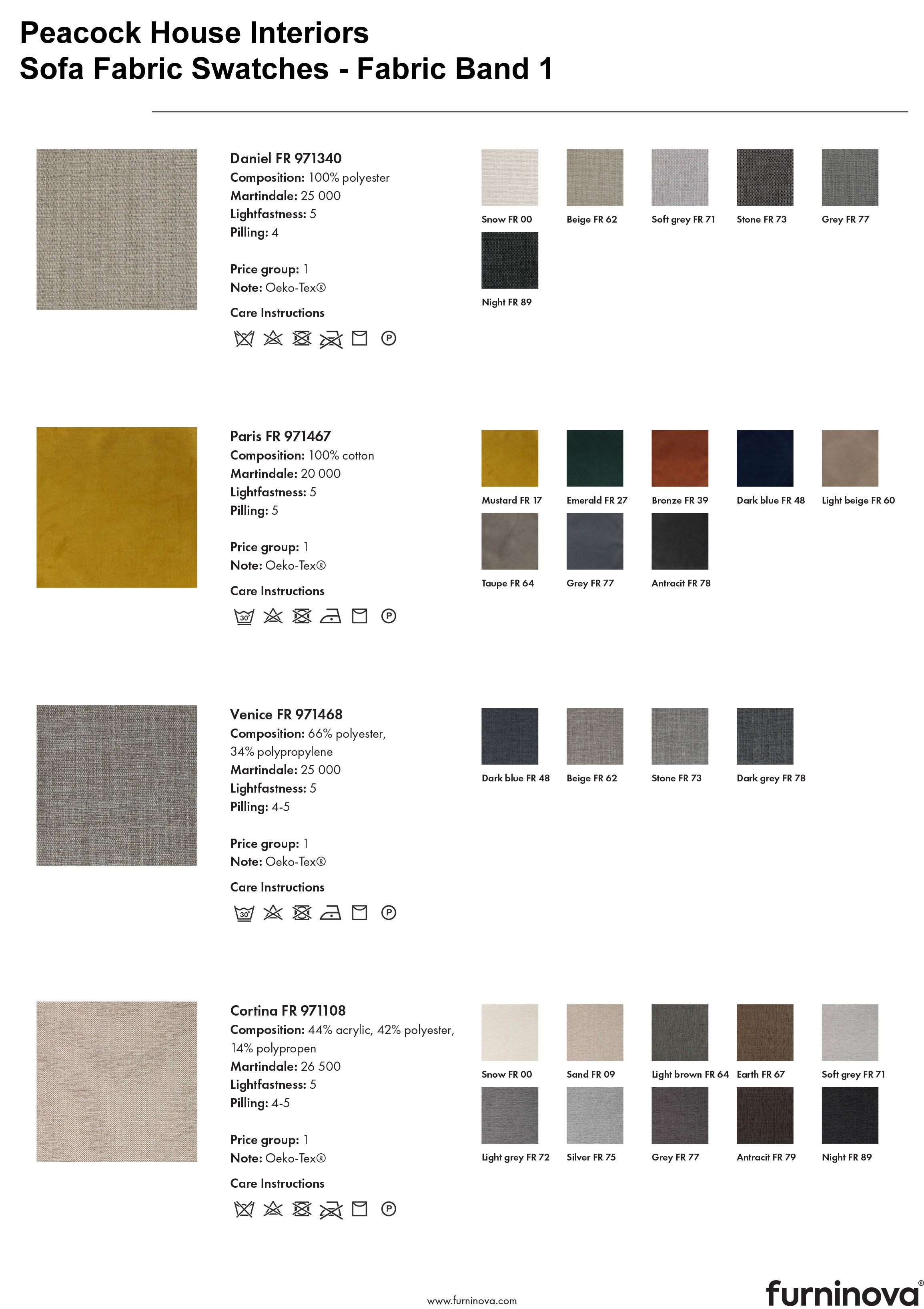 Moonlight Modular Sofa Fabric