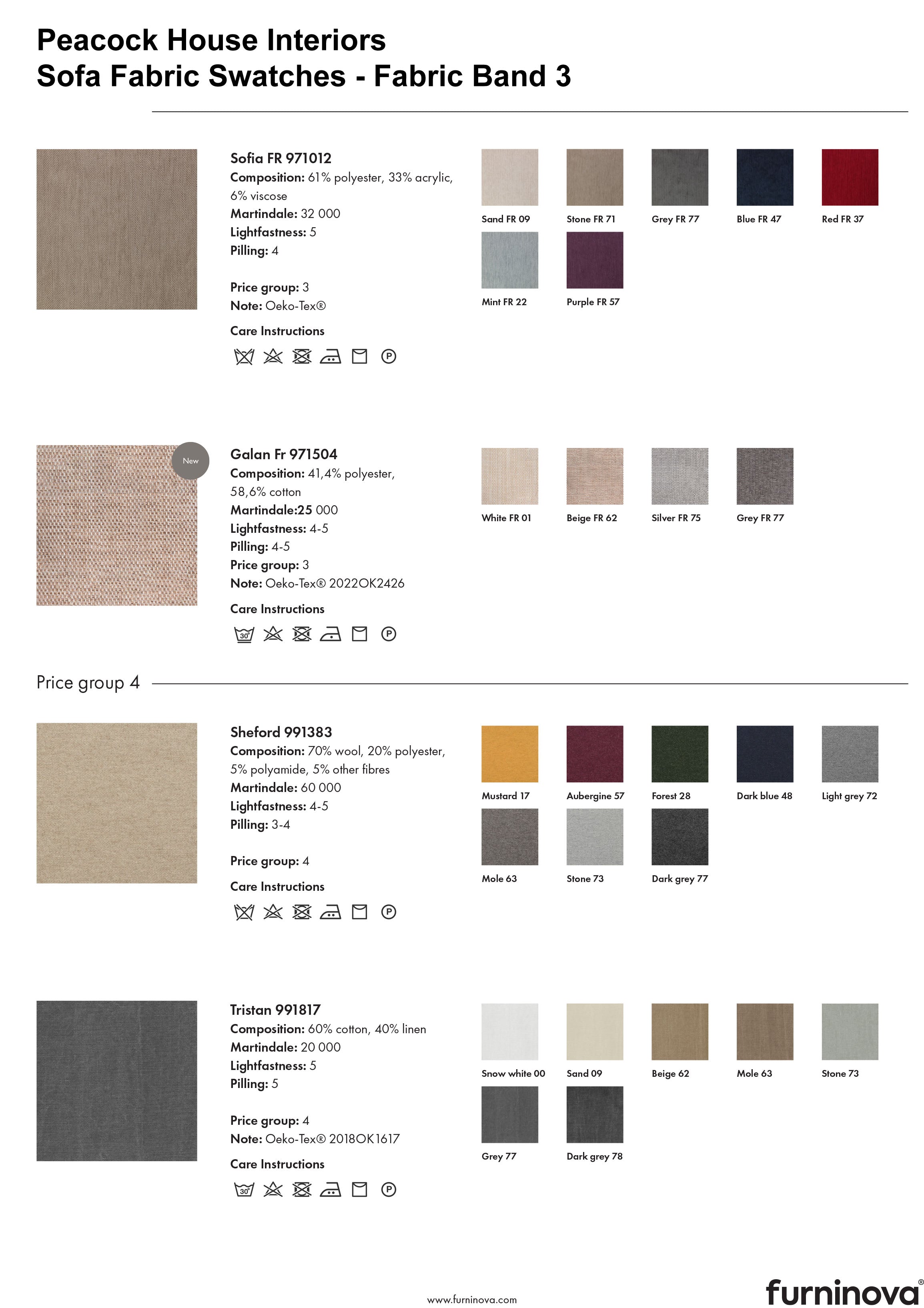 Moonlight Modular Sofa Fabric