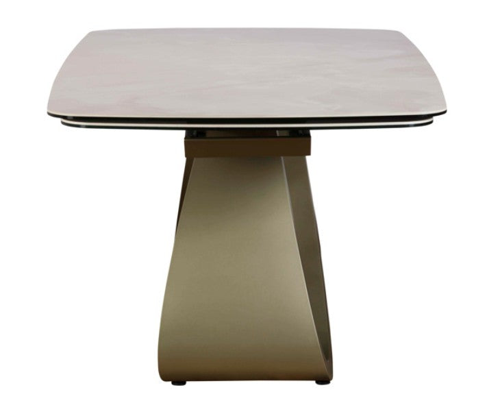 Metal base Extending Dining Table 180-240cm