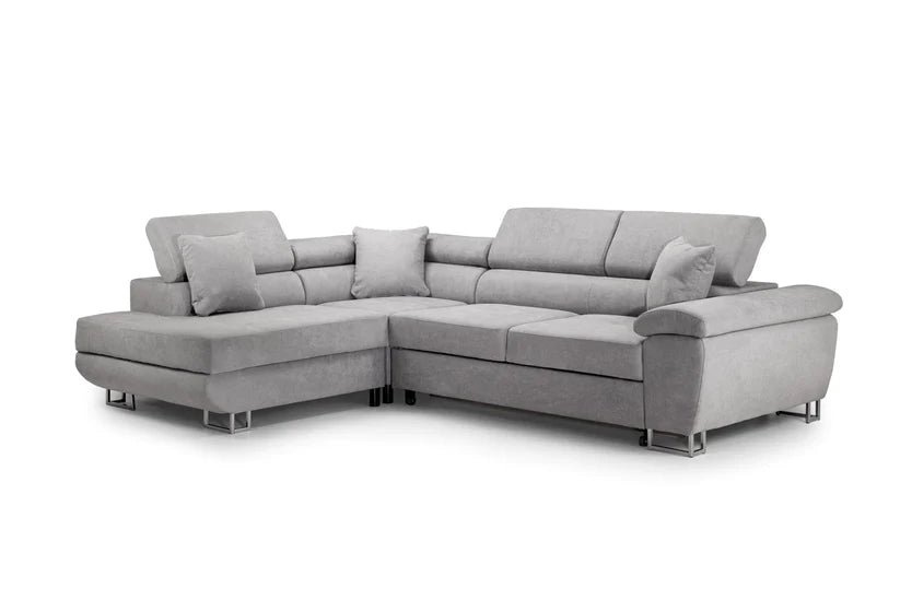 Loreta Sofabed Corner Grey