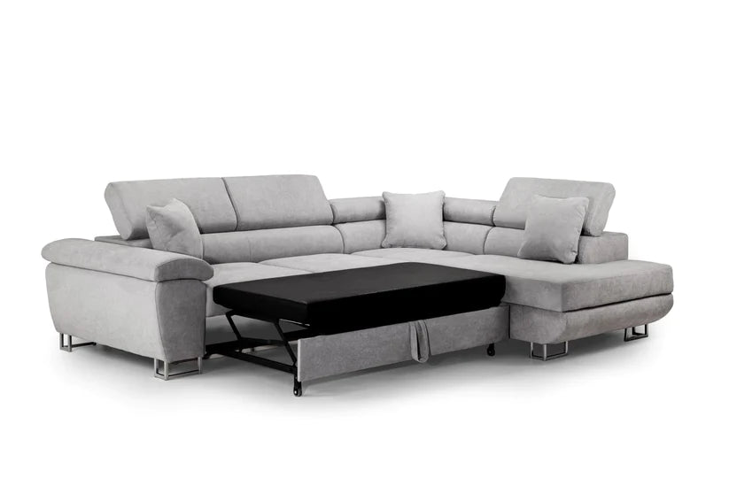 Loreta Sofabed Corner Grey
