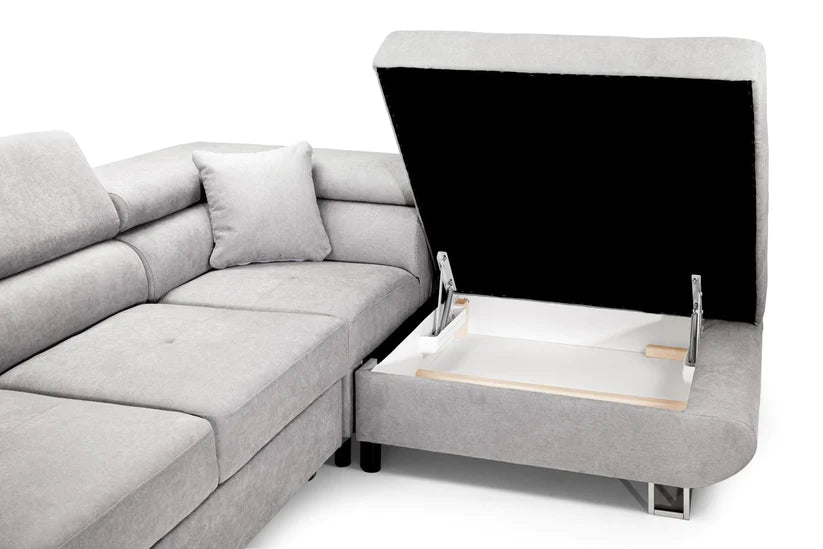 Loreta Sofabed Corner Grey
