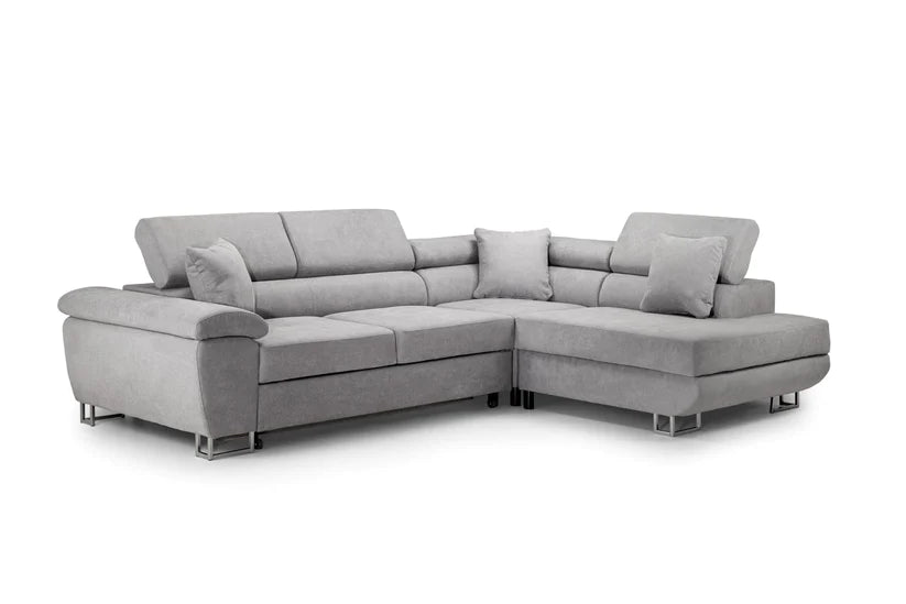 Loreta Sofabed Corner Grey