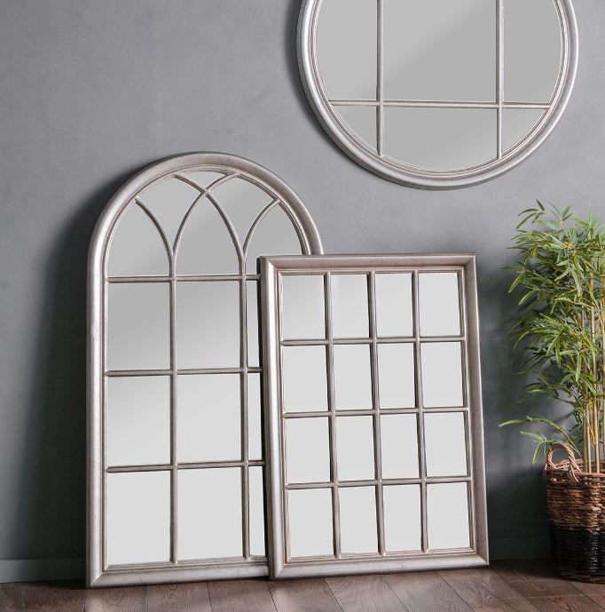 Ashmore Mirror Antique Silver