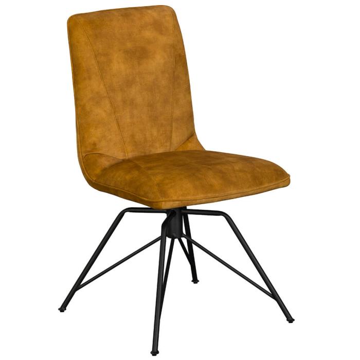 Lola Dining Chair Gold - Pair