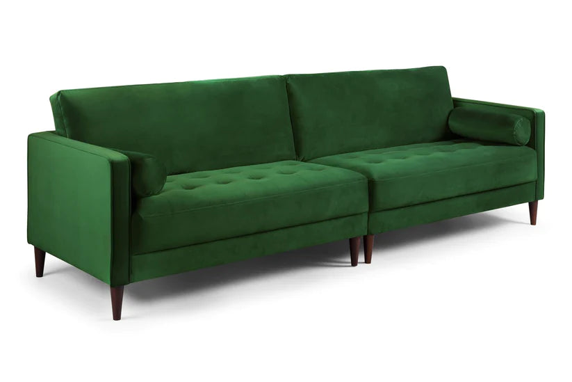 Siena Plush Sofa Green