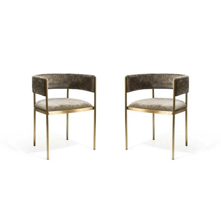 Envie II Dining Chair - Set of 2 - Giselle Olive