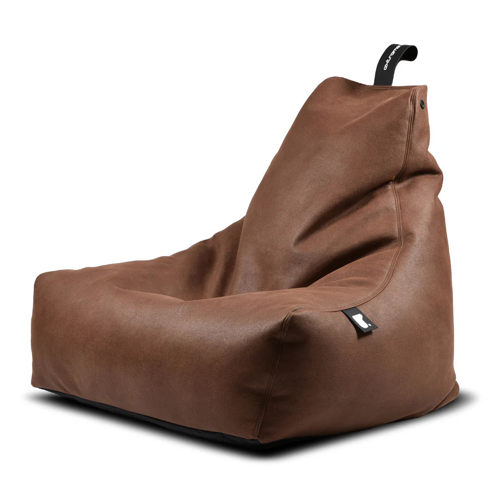 Leather Look Bean Bag Various Colours