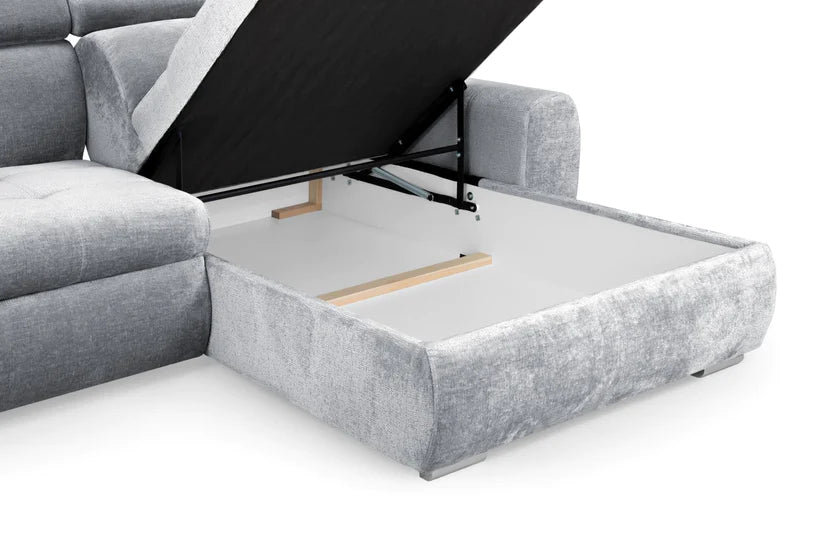 Milazzo Sofabed Universal Corner Grey