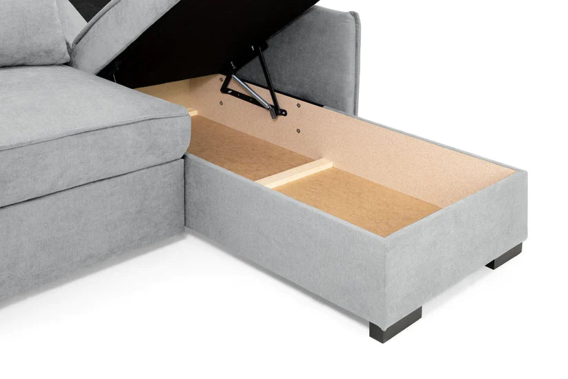 Noto Sofabed Universal Corner Grey