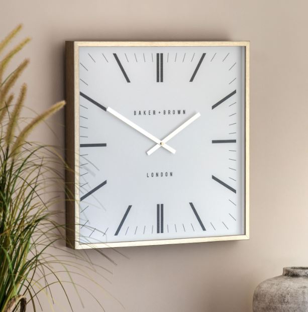 Square Wall Clock