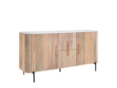 Reed Mango Wood Sideboard