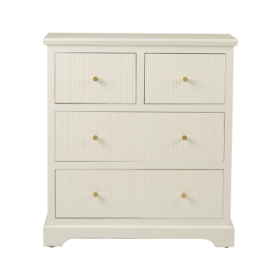4 Drawer Chest of Drawers White