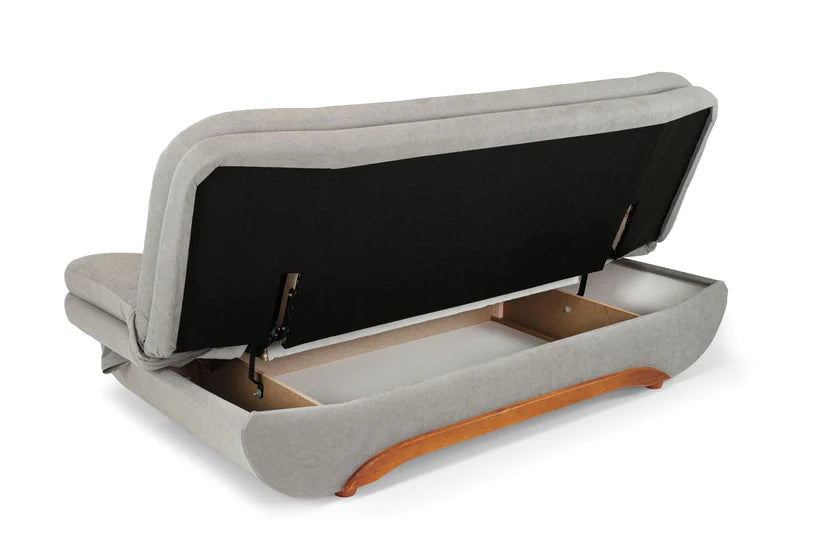 Siena 3 Seater Sofabed Grey