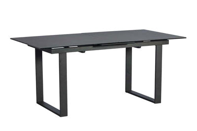 Lviv Slate Dark Grey Extending Dining Table