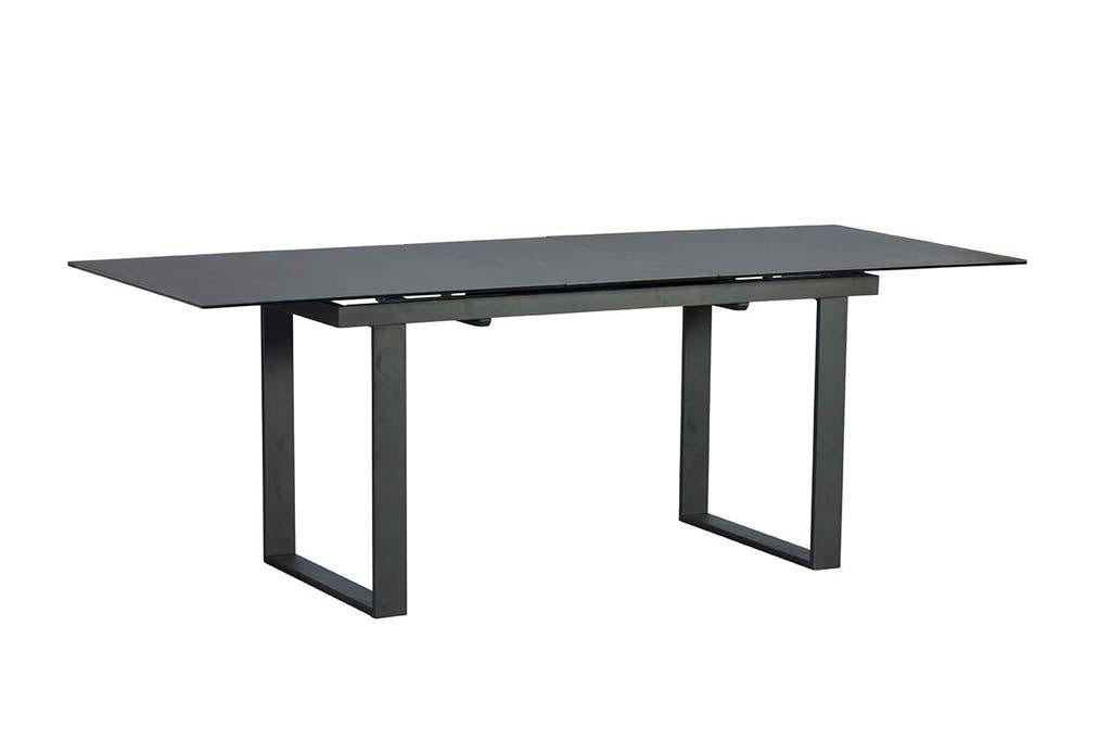 Lviv Slate Dark Grey Extending Dining Table