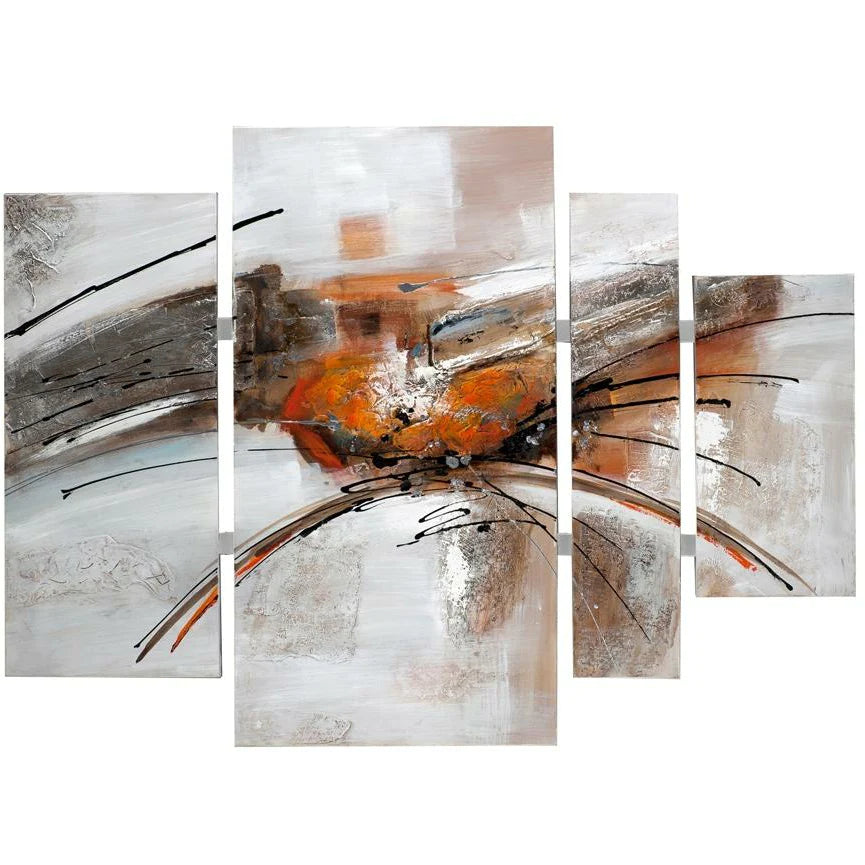 4 Peirce Oils and Acrylic Canvas